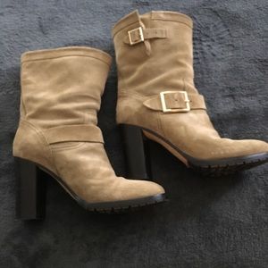 JIMMY CHOO suede booties